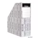 Iratpapucs, karton, 90 mm, VICTORIA OFFICE, "Textil"