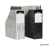 Iratpapucs, karton, 90 mm, VICTORIA OFFICE, "Textil"