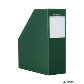 Iratpapucs, karton, 90 mm, VICTORIA OFFICE, zöld