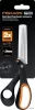 Olló, barkács, 21 cm, FISKARS "Amplify", fekete