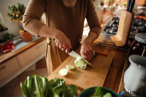 Kés, Santoku, 16 cm, FISKARS 'Functional Form'