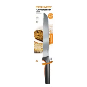   Kenyérvágókés, 21 cm, FISKARS 'Functional Form' fekete