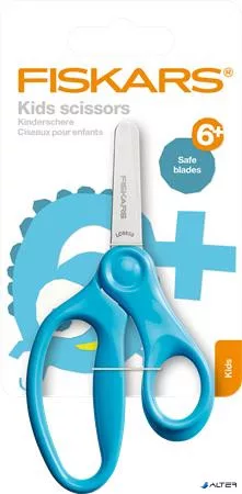 Olló, óvodai, 13 cm, FISKARS, türkizkék
