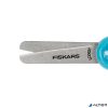 Olló, iskolai, 13 cm, FISKARS "Glitter Kids", kék
