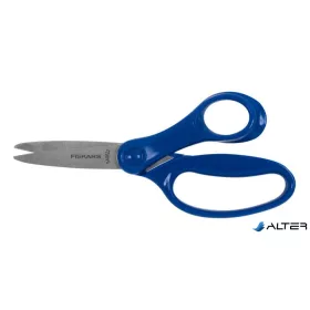 Olló, iskolai, 15 cm, FISKARS, kék