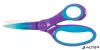 Olló, iskolai, 15 cm, FISKARS, ombré lila