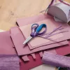 Olló, iskolai, 15 cm, FISKARS, ombré lila