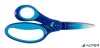 Olló, iskolai, 15 cm, balkezes, FISKARS, ombré kék