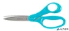 Olló, iskolai, 18 cm, FISKARS,  türkizkék