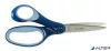 Olló, iskolai, 18 cm, balkezes, FISKARS, csillámos kék