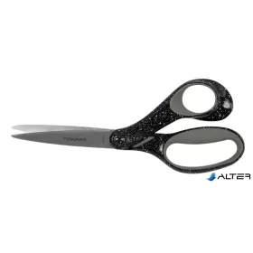 Olló, ifjúsági, 20 cm, FISKARS, foltos fekete
