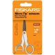 Olló, általános, tapadásmentes, 13 cm, FISKARS "MicroTip Titanium", fehér