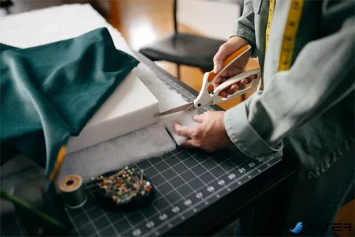 Varróolló, 26 cm, FISKARS "EasyAction™", narancssárga