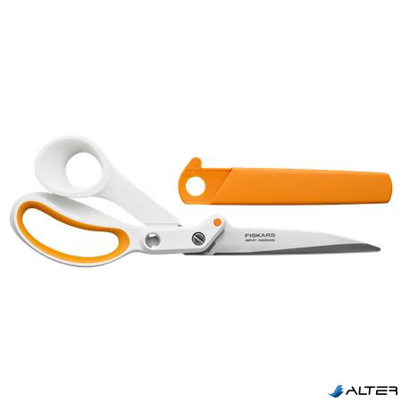 Szabóolló, 25 cm, FISKARS "Amplify", fehér