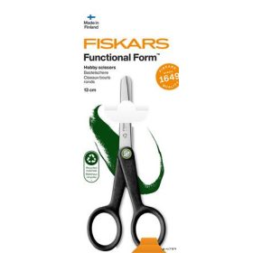   Olló, hobby, 13 cm, FISKARS 'Functional Form Renew', fekete