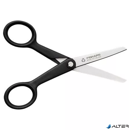 Olló, hobby, 13 cm, FISKARS "Functional Form Renew", fekete