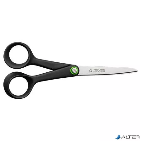 Olló, általános, 17 cm, FISKARS "Functional Form Renew", fekete