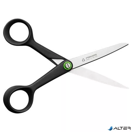 Olló, általános, 17 cm, FISKARS "Functional Form Renew", fekete