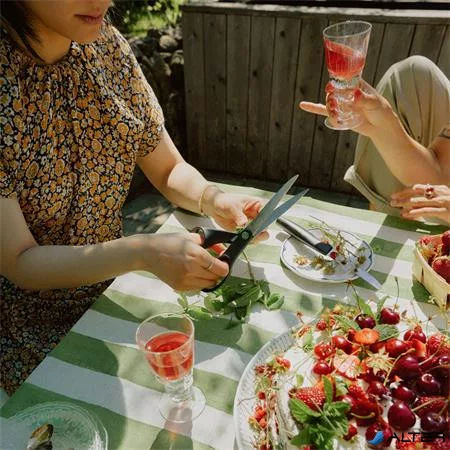 Olló, konyhai, 21 cm FISKARS 'Functional ReNew', fekete