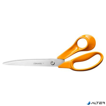 Szabóolló, 25 cm, FISKARS "Classic", narancssárga