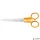 Olló, papírvágó, 17 cm, FISKARS "Classic" narancssárga