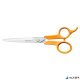 Hajvágó olló, 17 cm, FISKARS "Classic", narancssárga