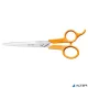 Hajvágó olló, 17 cm, FISKARS "Classic", narancssárga