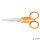 Olló, barkács, 13 cm, FISKARS "Classic", narancssárga