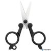 Olló, összecsukható, 11 cm, FISKARS 'Functional Form Renew', fekete