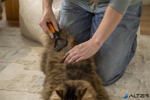 Kisállat fésű, gubancbontó, FISKARS "PetCare"