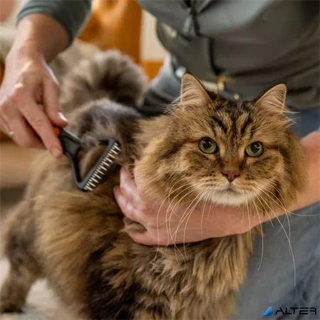 Kisállat fésű, gubancbontó, FISKARS "PetCare"