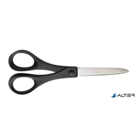   Olló, papírvágó, 18 cm, FISKARS "Essential", fekete