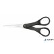 Olló, papírvágó, 18 cm, FISKARS "Essential", fekete