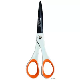   Olló, általános, tapadásmentes, 17 cm, FISKARS "Non-Stick", fehér