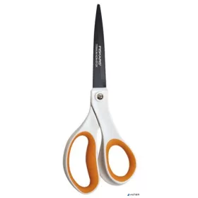   Olló, általános, tapadásmentes, 20 cm, FISKARS "Non-Stick", fehér
