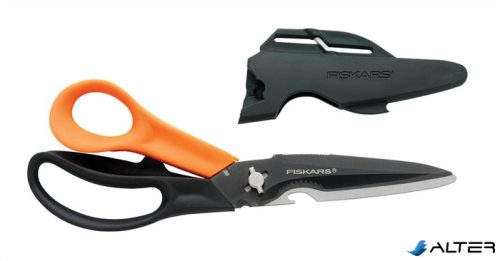 Olló, multifunkciós, 23 cm, FISKARS "Cuts and More"