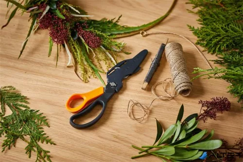 Olló, multifunkciós, 23 cm, FISKARS 'Cuts and More'