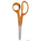 Olló, iskolai, 13 cm, FISKARS "First", narancssárga