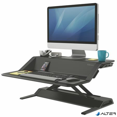 Fellowes Lotus fekete ülő/álló munkaállomás