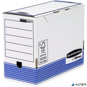   Archiválódoboz, 150 mm, "BANKERS BOX® SYSTEM by FELLOWES®", kék