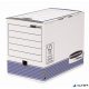 Archiválódoboz, 200 mm, "BANKERS BOX® SYSTEM by FELLOWES®", kék