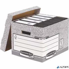   Archiválókonténer, karton, standard, "BANKERS BOX® SYSTEM by FELLOWES®"