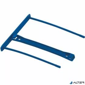   Lefűzőklip, műanyag, 100 mm, FELLOWES, Bankers Box® Pro, kék