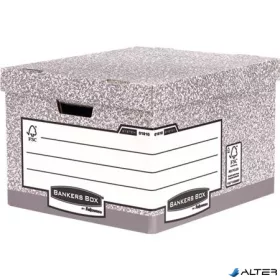   Archiválókonténer, karton, nagy, "BANKERS BOX® SYSTEM by FELLOWES®"