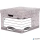 Archiválókonténer, karton, nagy, "BANKERS BOX® SYSTEM by FELLOWES®"