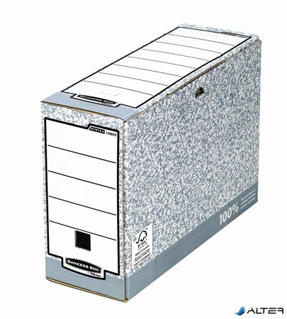 Archiválódoboz, 100 mm, "BANKERS BOX® SYSTEM by FELLOWES®"