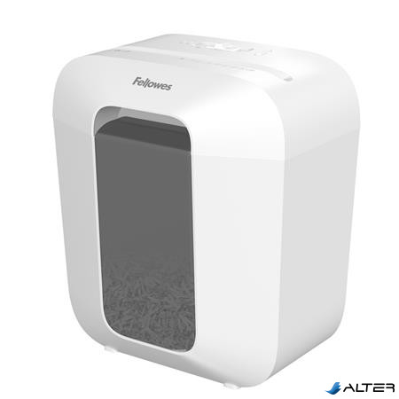Iratmegsemmisítő, konfetti, 6 lap, FELLOWES "Powershred® LX25" fehér