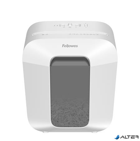 Iratmegsemmisítő, konfetti, 6 lap, FELLOWES "Powershred® LX25" fehér