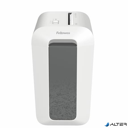 Iratmegsemmisítő, konfetti, 9 lap, FELLOWES "Powershred® LX65" fehér