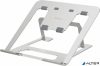 Laptopállvány, hordozható, FELLOWES "Alumia™, ezüst